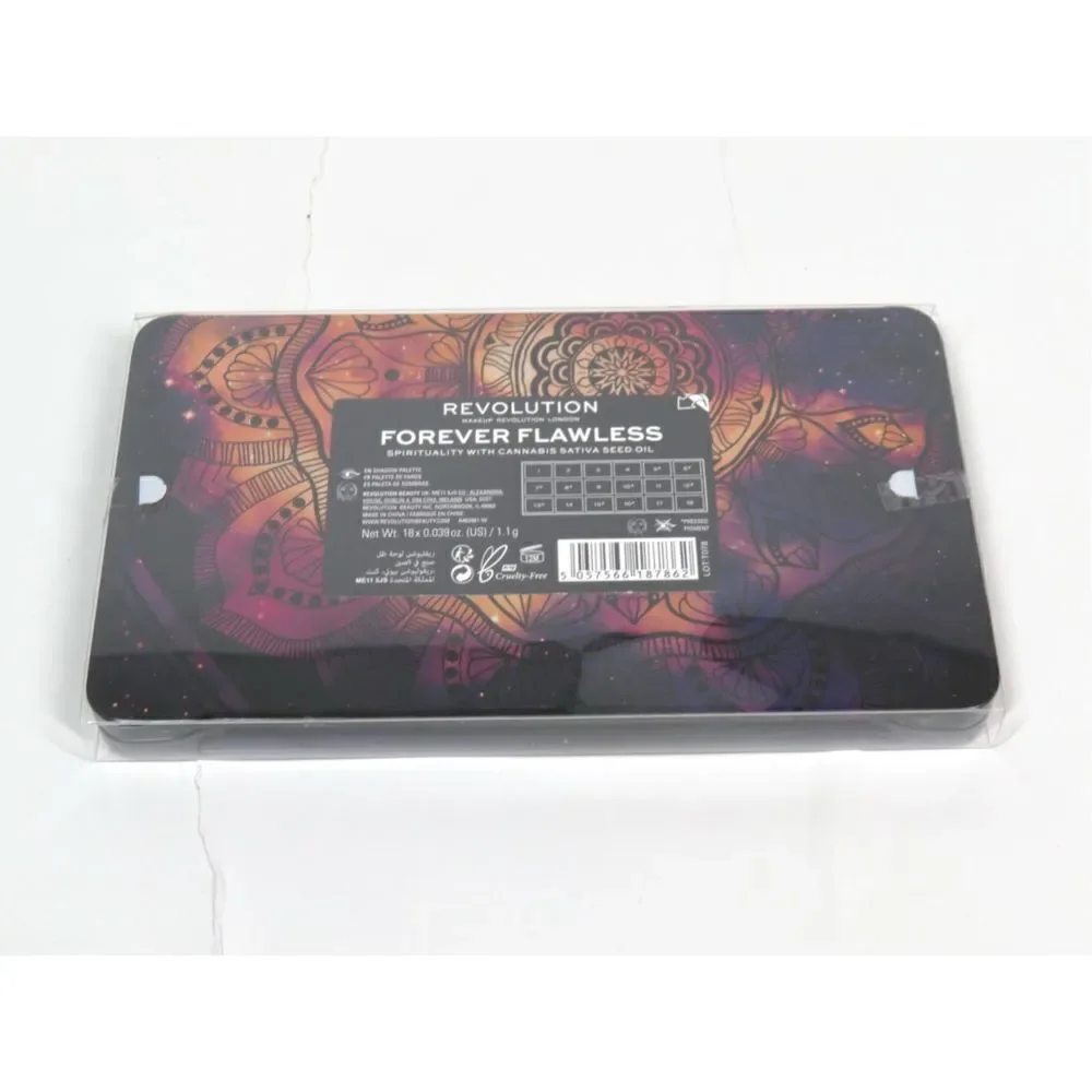 Revolution Forever Flawless Spirituality Eyeshadow Palette Cannabis Oil New